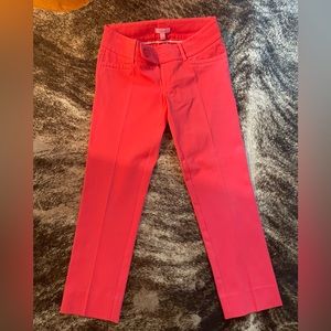 Coral Lilly Pulitzer Ankle Pants